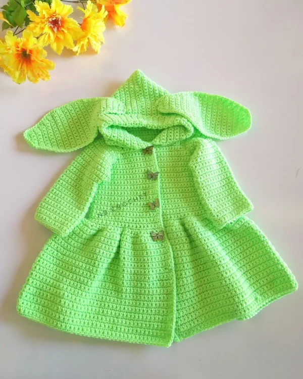 Crochet Bunny Coat