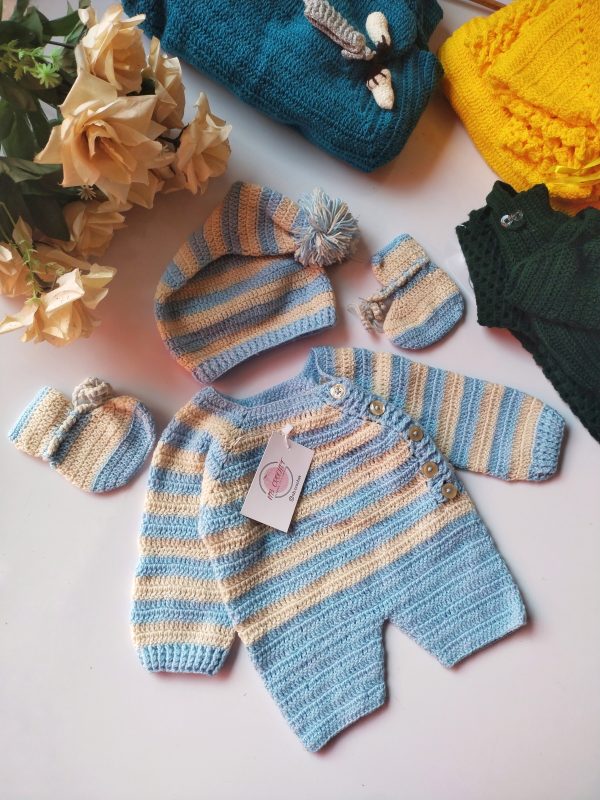 Crochet romper set